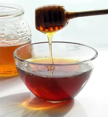creative shot of honey