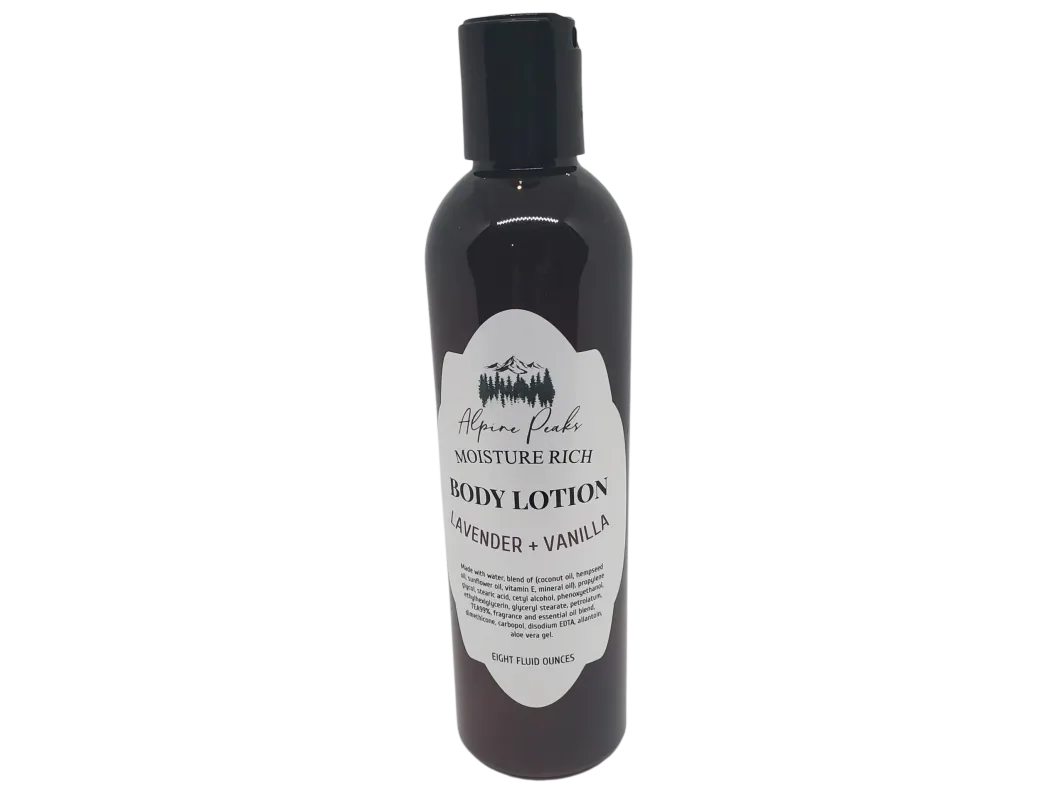 vanilla lavender body lotion