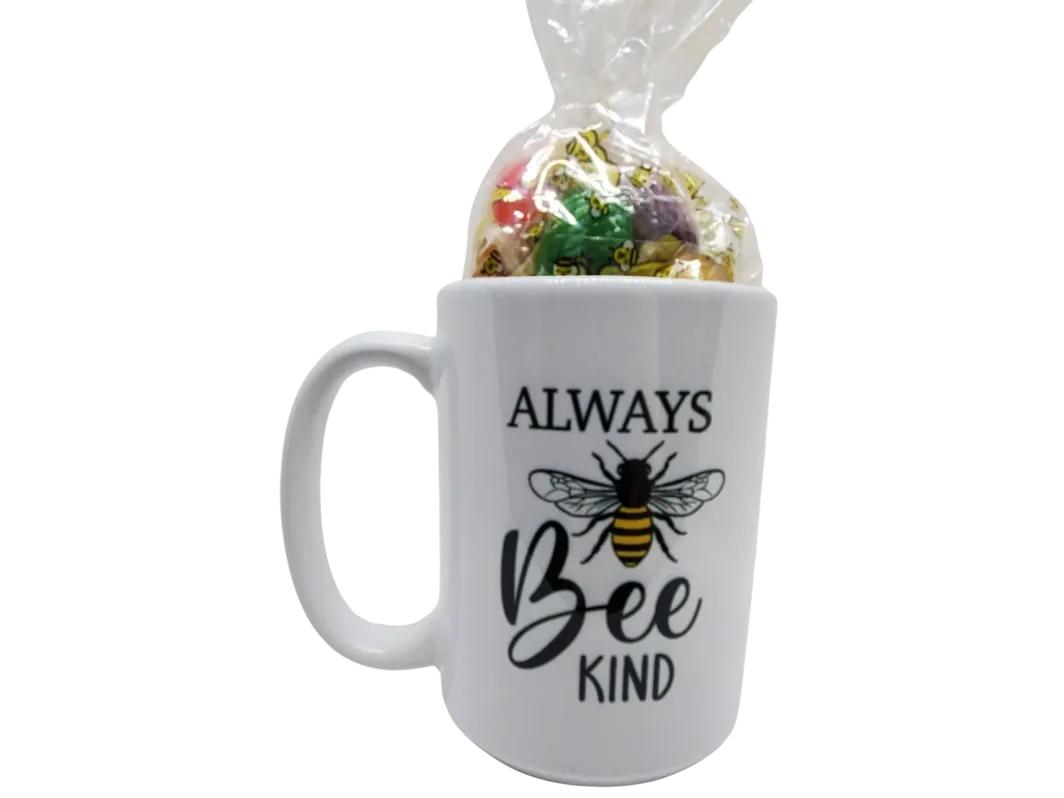 bee coffee mug