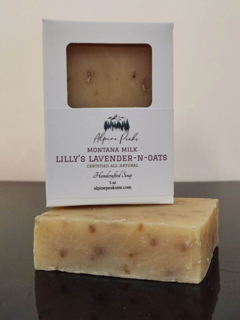 montana milk lilly’s lavender and oats soap