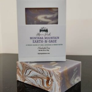 montana mountain earth and sage lavender soap