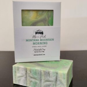 montana mountain morning soap