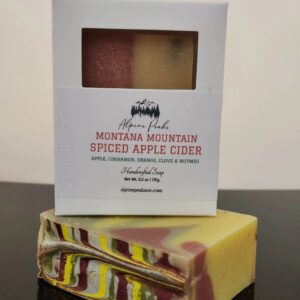 montana mountain spiced apple cider soap