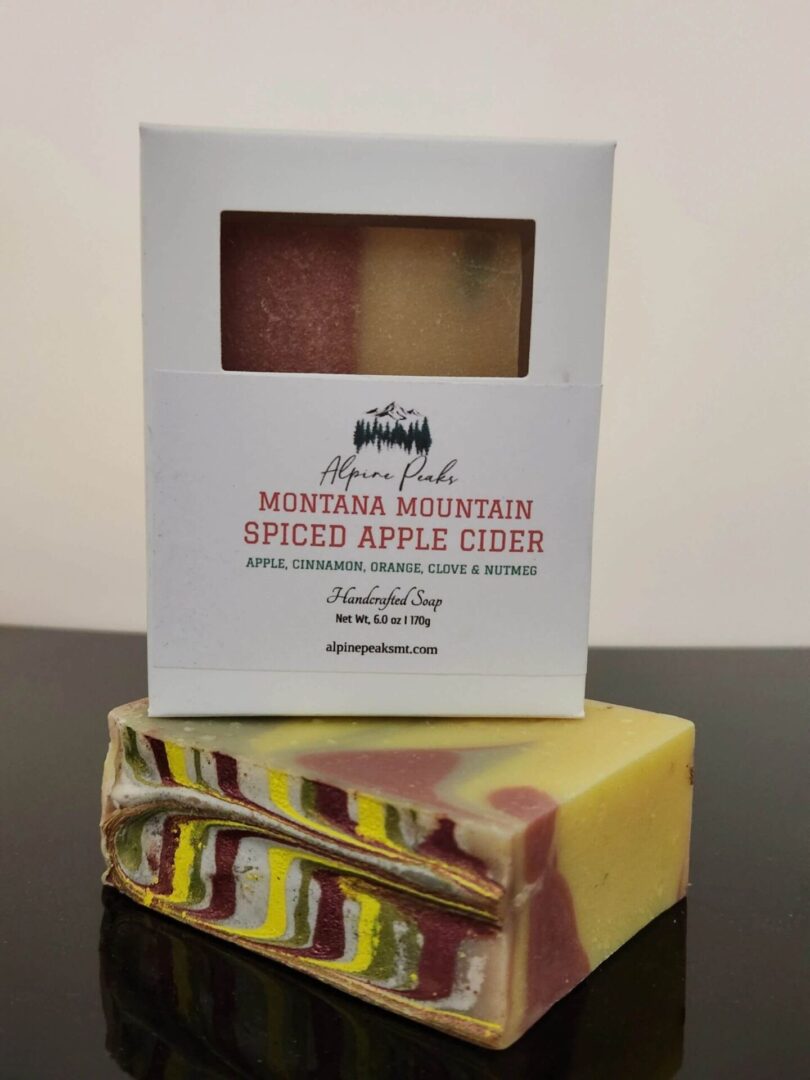montana mountain spiced apple cider soap
