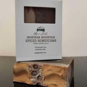 montana mountain spiced honeycomb soap