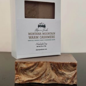 montana mountain warm cashmere soap